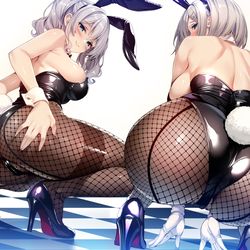 This is a pixiv picture whose title is バニーかしはま.