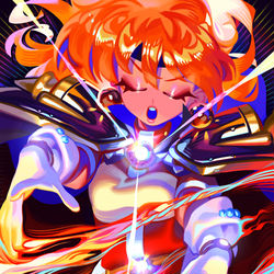 This is a pixiv picture whose title is Lina Inverse.