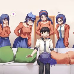 This is a pixiv picture whose title is 和平模式?.