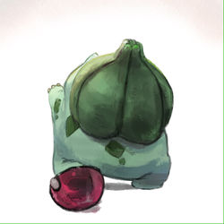 This is a pixiv picture whose title is フシギダネ・・・・・・.
