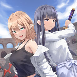 This is a pixiv picture whose title is 【お仕事】パラダイスシフト～ある意味楽園に迷い込んだようです～2.