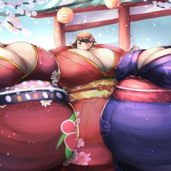 This is a pixiv picture whose title is Lover's New Years.