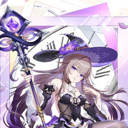 This is a pixiv picture whose title is 崩壊:スターレイル ｜大黑塔.