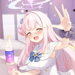 This is a pixiv picture whose title is せんせえ〜💕.