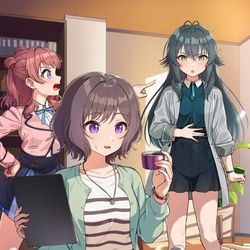This is a pixiv picture whose title is さっき食べたじゃん！.