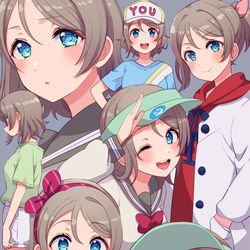 This is a pixiv picture whose title is 渡辺曜ちゃん.