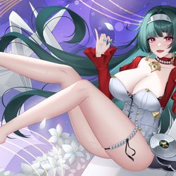 This is a pixiv picture whose title is 嘉音♪.
