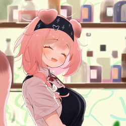 This is a pixiv picture whose title is ウェイトレスGGちゃん.