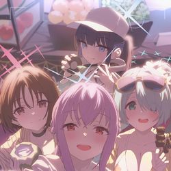 This is a pixiv picture whose title is アリウス(水着).
