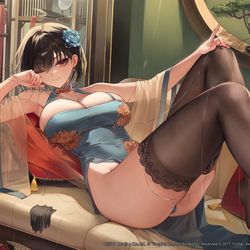 This is a pixiv picture whose title is 建武.