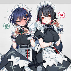 This is a pixiv picture whose title is こんなので誰が喜ぶの...？.
