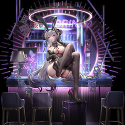 This is a pixiv picture whose title is bunny.