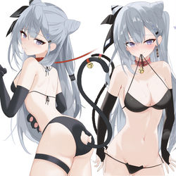 This is a pixiv picture whose title is front or back?.
