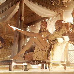 This is a pixiv picture whose title is 大黑塔28.