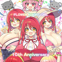 This is a pixiv picture whose title is 10周年おめでとうございます.