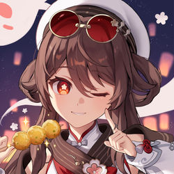 This is a pixiv picture whose title is 旅人～楽しんでる？.