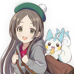 This is a pixiv picture whose title is ぽけもん千奈ちゃん描いた。.