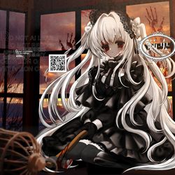 This is a pixiv picture whose title is 最初から居なければ良かったのに.