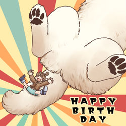 This is a pixiv picture whose title is 僕の誕生日！.