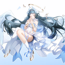 This is a pixiv picture whose title is 耀嘉音 天使ver..