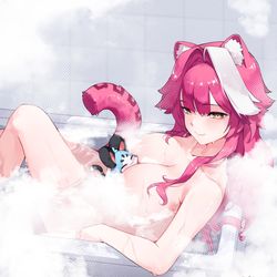 This is a pixiv picture whose title is Raora Bath.