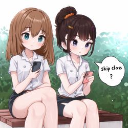 This is a pixiv picture whose title is Sol and Carrot.