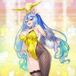 This is a pixiv picture whose title is Vtuber音狼ビビ(ねろうびび)さんバニー.