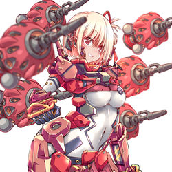 This is a pixiv picture whose title is MS少女チサト・ニシキギ.