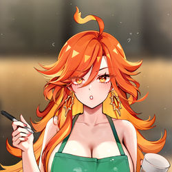 This is a pixiv picture whose title is Mavuika.