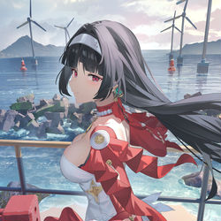 This is a pixiv picture whose title is 耀嘉音.
