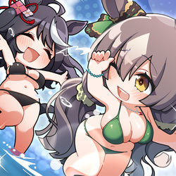 This is a pixiv picture whose title is キタサトビーチ.