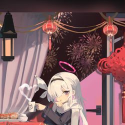 This is a pixiv picture whose title is 贺图.