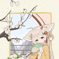 This is a pixiv picture whose title is 樱田诗露.