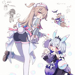 This is a pixiv picture whose title is しっぽが見たいです.
