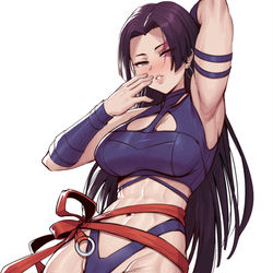 This is a pixiv picture whose title is Psylocke- Marvel Rivals.