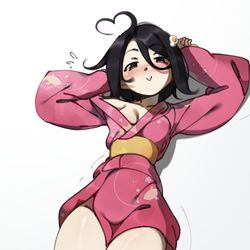 This is a pixiv picture whose title is egg girl.