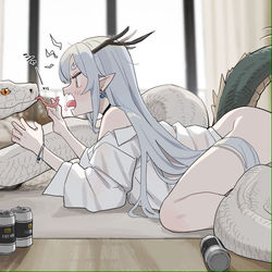 This is a pixiv picture whose title is コハクさん.