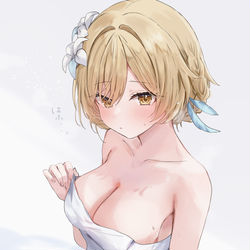 This is a pixiv picture whose title is 温泉蛍.
