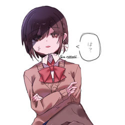 This is a pixiv picture whose title is ブチ切れえななん.