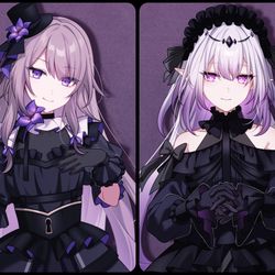 This is a pixiv picture whose title is マダムヘルタ×キャストリス.