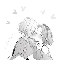 This is a pixiv picture whose title is ガールズバンドクライ.