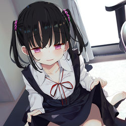 This is a pixiv picture whose title is 仕方ないんだ.