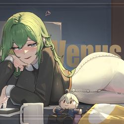 This is a pixiv picture whose title is Venus.