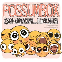 This is a pixiv picture whose title is [FANBOX] FREE 2025 Special emoji.