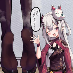 This is a pixiv picture whose title is 奈羅花.