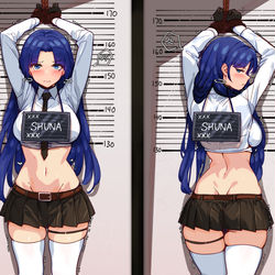 This is a pixiv picture whose title is (com) Shuna mugshot.