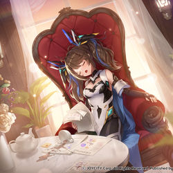 This is a pixiv picture whose title is 【お仕事】Starseed: Asnia Trigger.