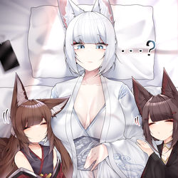 This is a pixiv picture whose title is Kaga.