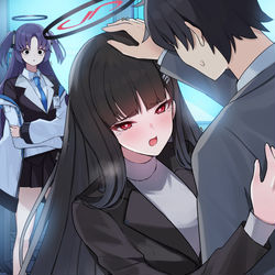 This is a pixiv picture whose title is いっぱいなでなでしてよ～♡.
