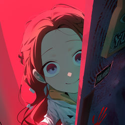 This is a pixiv picture whose title is 中断した絵.